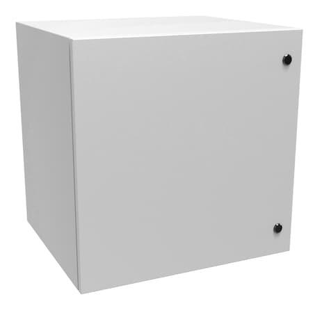 Hammond Slotted 1/4 Turn Latch Electrical Enclosures, 24 in H, 20 in D, 24 in W, NEMA 4, Steel EN4SD242420LG